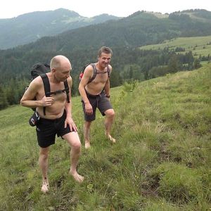 fast nackt wanderer